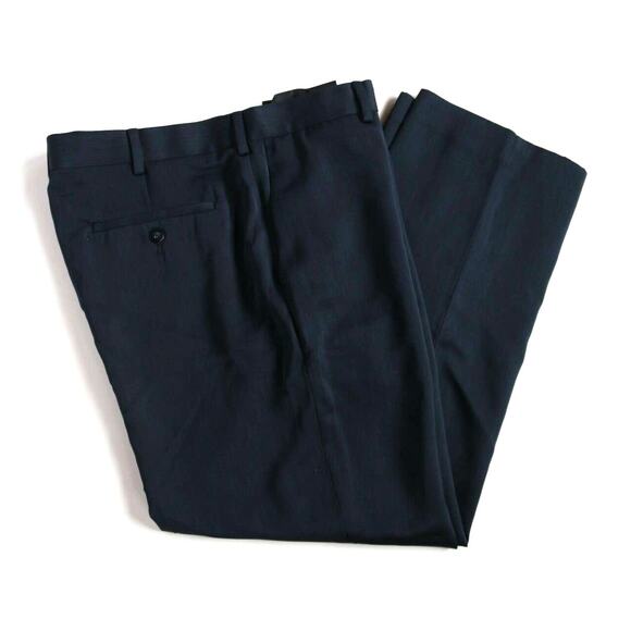 Axist 36x29 Navy Blue Flat Front Dress Pants ULTRA CLEAN - Picture 1 of 5